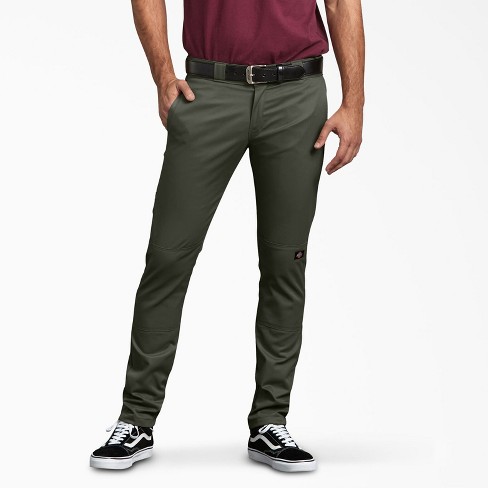 FLEX Slim Fit Double Knee Tapered Pants