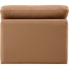 Meridian Furniture,Indulge Vegan Leather Armless Chair - 3 of 4