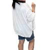 Women's Relaxed Fit Drop Shoulder Summer Sweater - Easel - 2 of 3