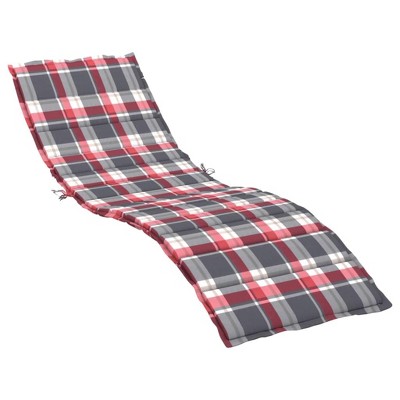 vidaXL Sun Lounger Cushion 78.7"x27.6"x1.2" - Durable Oxford Fabric - Rain-Resistant and Damage-Proof - Ultra-Soft Foam Fiber