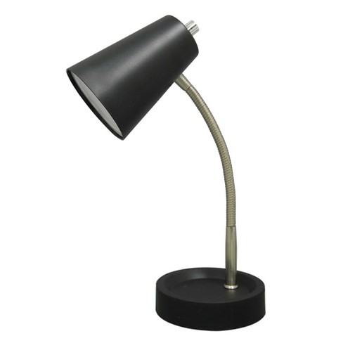 Task Table Lamp (includes Led Light Bulb) Black - Room Essentials™ : Target