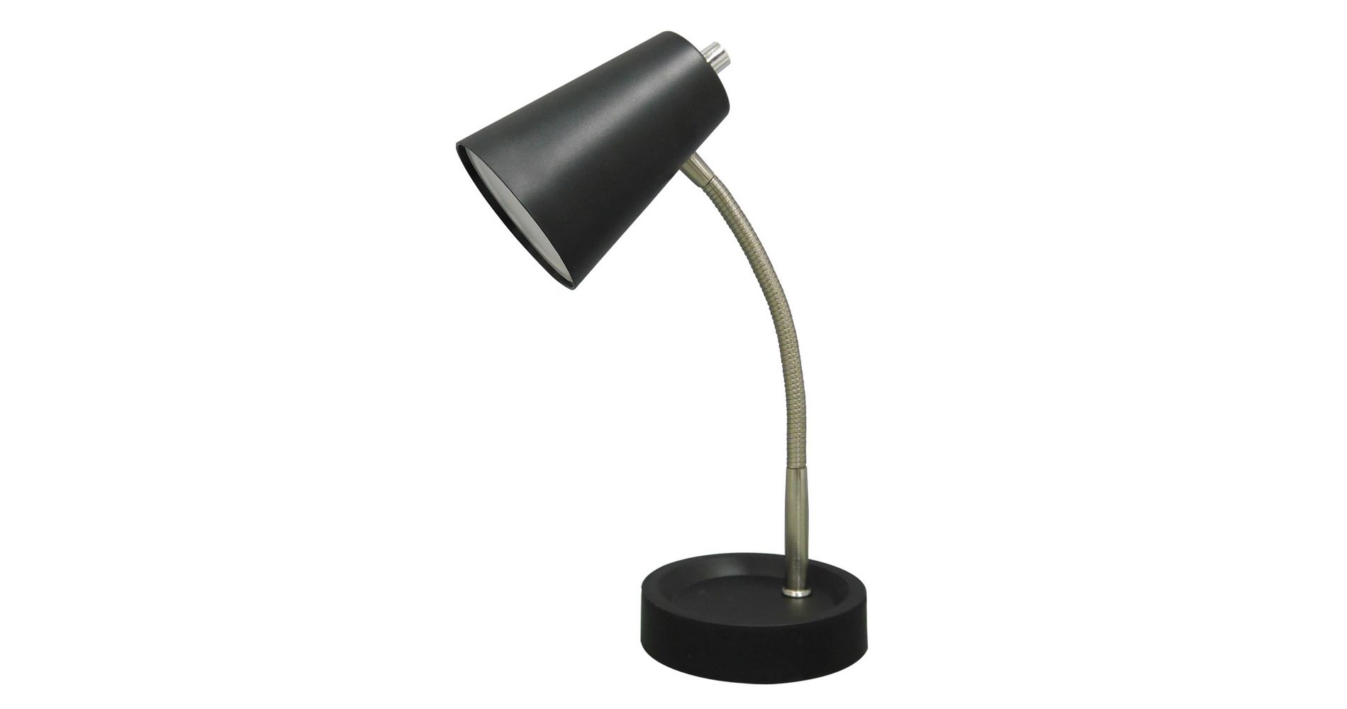 Task Table Lamp (Includes LED Light Bulb) Black - Room Essentials™