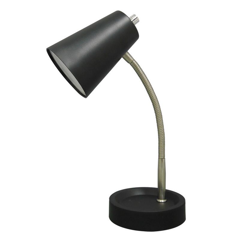 Task Table Lamp (Includes LED Light Bulb) Black - Room Essentials&#8482;, 1 of 11