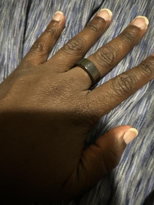 Oura Ring Gen3 Heritage Black Us8 : Target