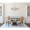 Elegant Lighting Cohen 30 inch pendant in black and brass - 2 of 4