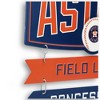 MLB Houston Astros Baseball Field Metal Panel - image 4 of 4