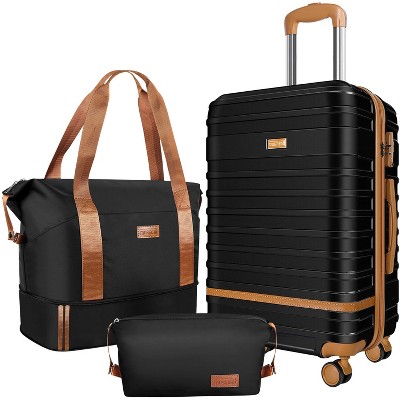 Musment Expandable Suitcase Set Luggage Sets, 20 inch Carry On Luggage with TSA Lock