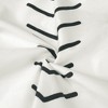 Unique Bargains Decorative Geometric Line Pattern Fringe Pompoms Throw Pillow Covers 2 Pcs - 3 of 4