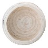 Storied Home 4" x 10.5" Hand Carved Paulownia Wood Planter: Indoor, No Drainage, Lightweight - 2 of 4