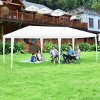 Costway 10'x20' Canopy Tent Heavy Duty Wedding Party Tent 6 Sidewalls W/Carry Bag - image 4 of 4