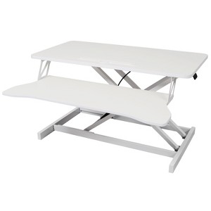 Kumasinova Ergonomic Adjustable Height Standing Desk,Home Office Desks with Keyboard Tray,Computer Desk for Study Optimal Workspace - 1 of 4