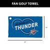 NBA Droplets Golf Waffle Fan Towel - 4 of 4
