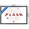 Trends International DC Comics Movie The Flash - The Timeline Framed Wall Poster Prints - 3 of 4