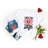 Simply Sage Market Women's Graphic Sweatshirt Call Me Never Phone - 3 of 3