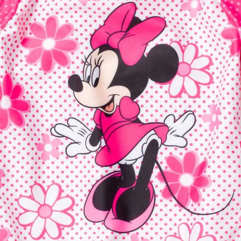 Disney Minnie Mouse Girls One Piece Bathing Suit Little Kid to Big Kid , 3 of 8