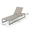 Gulches Classic Chaise Lounge Set of 2, Ideal for Sunbathing and Relaxing, Assembly Required, Includes Instructions and Tools, Made in China - 4 of 4