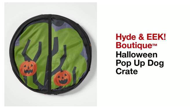Halloween Pop Up Dog Crate - Hyde &#38; EEK! Boutique&#8482;, 2 of 9, play video
