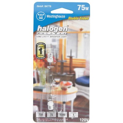 Westinghouse 75 W T3 Utility Halogen Bulb 1,050 lm White 1 pk