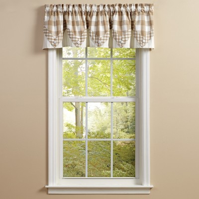 Park Designs Buffalo Check Point Valances 72"x15"