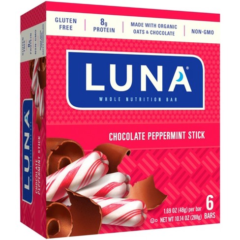 LUNA Chocolate Peppermint Nutrition Sticks - 6ct - image 1 of 4