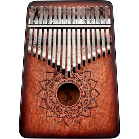 Stagg 17 Keys Professional Kalimba Mahogany Natural avec hou