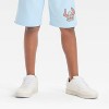 Boys' Stitch Terry Shorts - Blue - 2 of 4