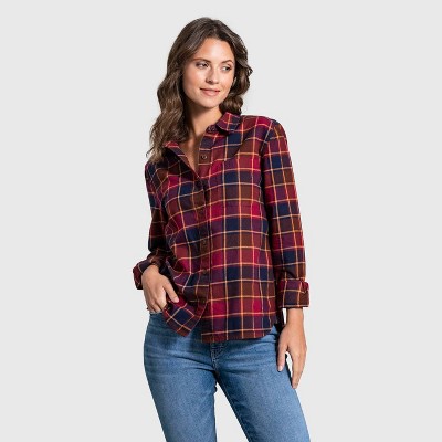 ladies flannel blouses