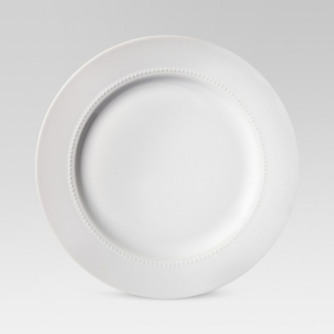 White shop luncheon plates