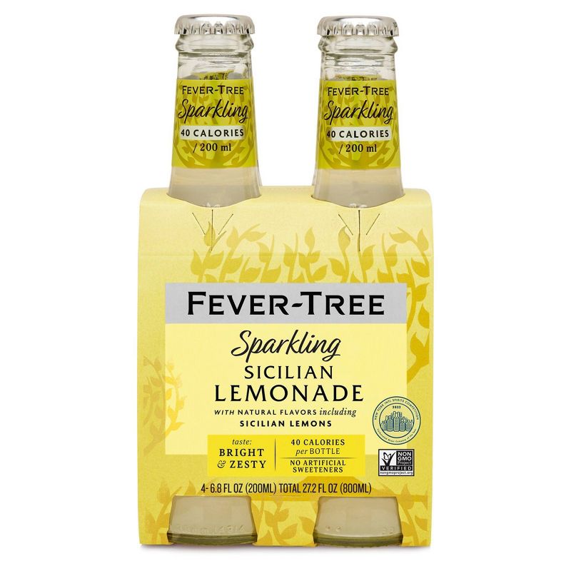 Fever-Tree Sparkling Sicilian Lemonade - 4pk/200ml Bottles, 1 of 7
