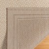 Gertmenian 5'2"x7' Paseo Soroa Rectangle Woven Indoor/Outdoor Accent Rug Brown: Fade & Stain Resistant, Easy Care - 3 of 4