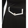Smak Parlour Women's Plus Mock Turtleneck Fit & Flare Dress - 3 of 4