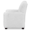 Nuea Faux Fur Kids' Chair White - Homes: Inside + Out - 4 of 4
