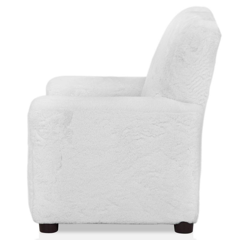 Nuea Faux Fur Kids&#39; Chair White - Homes: Inside + Out, 5 of 11