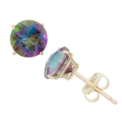 mystic topaz-yellow gold