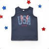 The Juniper Shop USA Checkered Lightning Youth Tank Top - 2 of 4