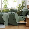BAGOKIE 5/7 Pieces Bed in a Bag with Fitted Sheet, Flat Sheet, Pillow Sham, and Pillowcase - 4 of 4