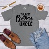 Mens Best Brothers Get Promoted To Uncle Funny T shirt Family Graphic Cool Humor - Crazy Dog Men's T Shirt - 3 of 4