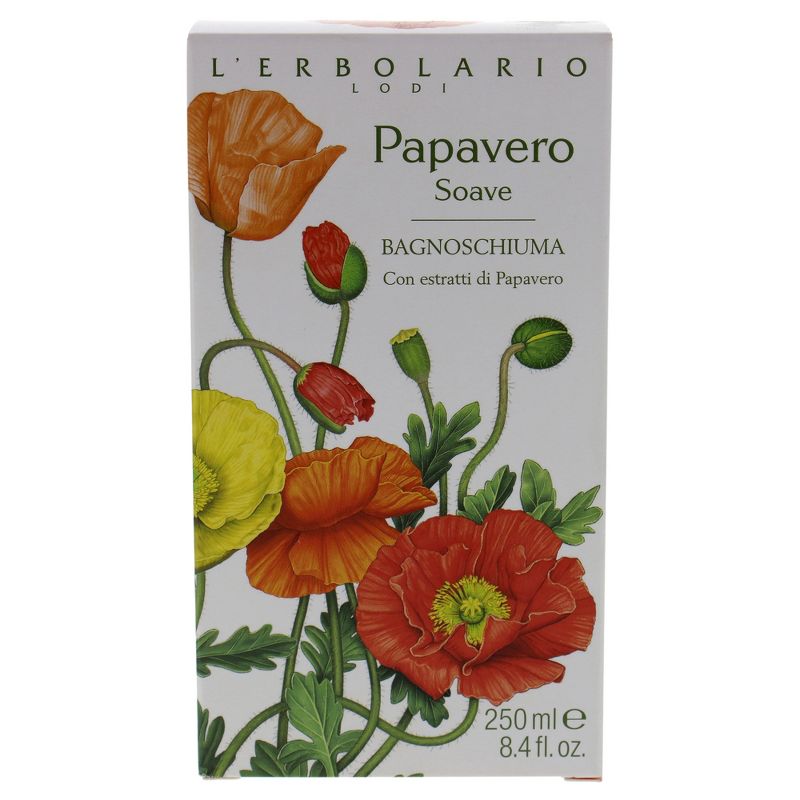 Sweet Poppy Shower Gel by LErbolario for Women - 8.4 oz Shower Gel, 5 of 7