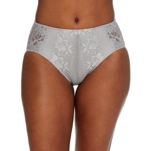 Bare Women's The Essential Lace Hi-cut Brief - A20282v2 Xs Smoky : Target