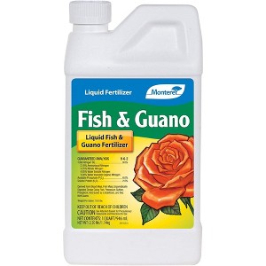 Monterey Fish & Guano Liquid Plant Fertilizer for Transplants and Flowers, 32oz - 1 of 1