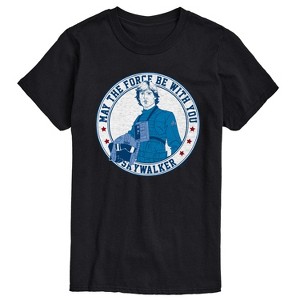 Men's - Star Wars - Luke Sykwalker Americana Short Sleeve Graphic T-Shirt - 1 of 4