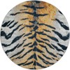 Unique Loom Kamala Washable Collection Area Rug - Tiger - 2 of 4