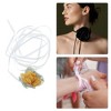 Unique Bargains Flowers Bandages Choker Necklace 1 Pc - 3 of 4