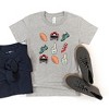 The Juniper Shop Football Collage Toddler Short Sleeve Tee - 2 of 2