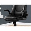 TiramisuBest Black Faux Leather Gaming - style Ergonomic Office Chair, Adjustable Height, 360¡ã Swivel, Assembly Required - 2 of 4