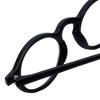 Calabria 4365 Designer Reading Glasses in Black +3.00  Frame/42mm Lens Width - 4 of 4