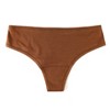 Hanky Panky Women's PlayStretch™ Natural Thong - 3 of 3