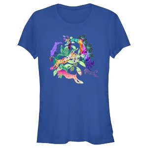 Juniors Womens Encanto Antonio Magical Animal By Sebas Pakui T-Shirt - 1 of 4