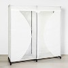 60" Wide White Storage Closet - Room Essentials™ - image 3 of 4