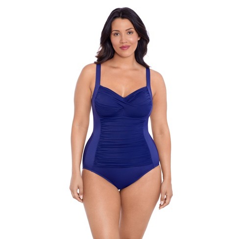 Trimshaper plus size on sale swimsuits